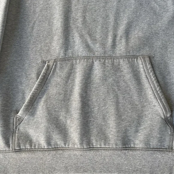 Vans Hoodie Mens XXL Gray Versa Fleece Long Sleeves Pocket Sweatshirt Skater - Picture 8 of 14